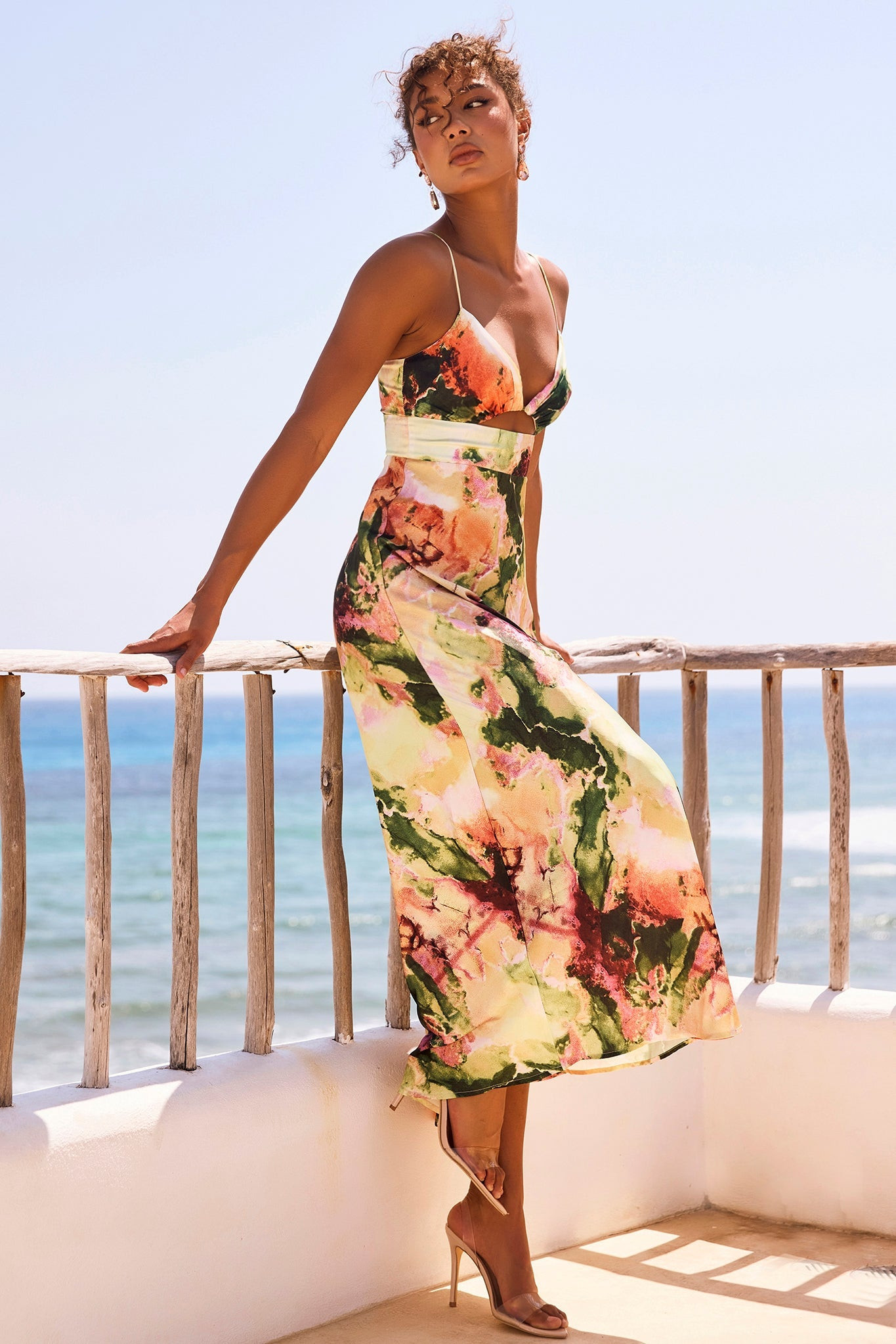 Ivy Midi Dress - Multi | Sage and Paige AUS.