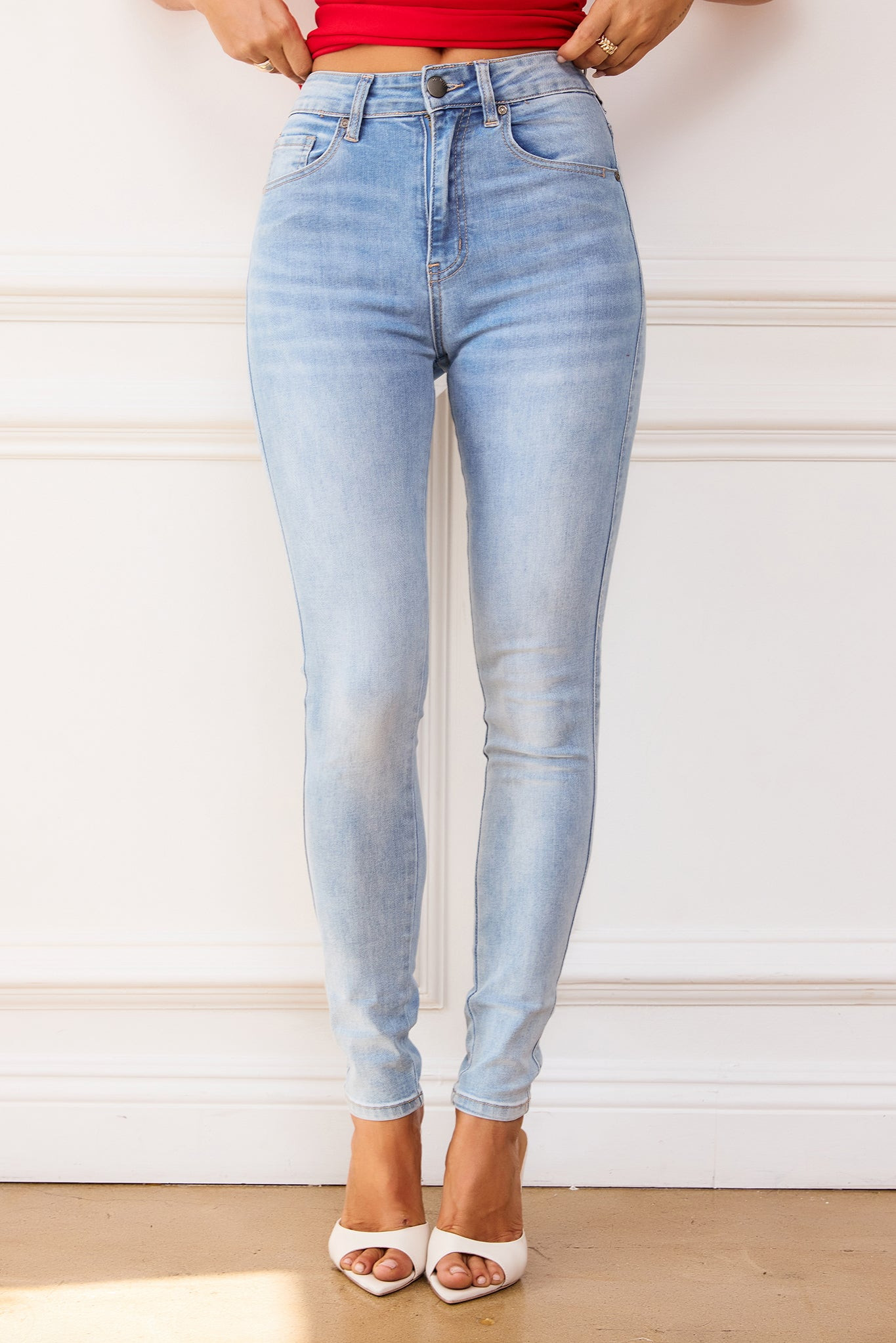 Sierra Jeans - Washed Blue | Sage and Paige AUS.