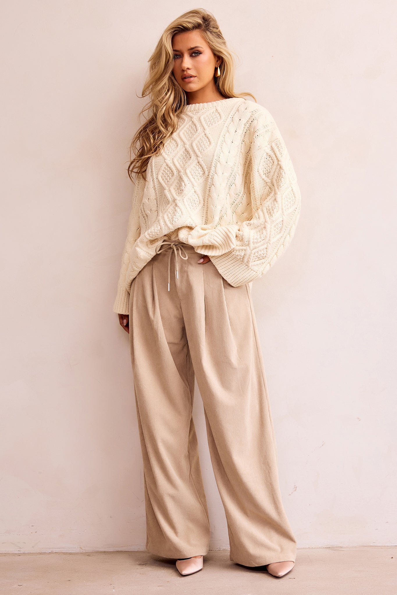 Suzy Pants - Latte | Sage and Paige AUS.