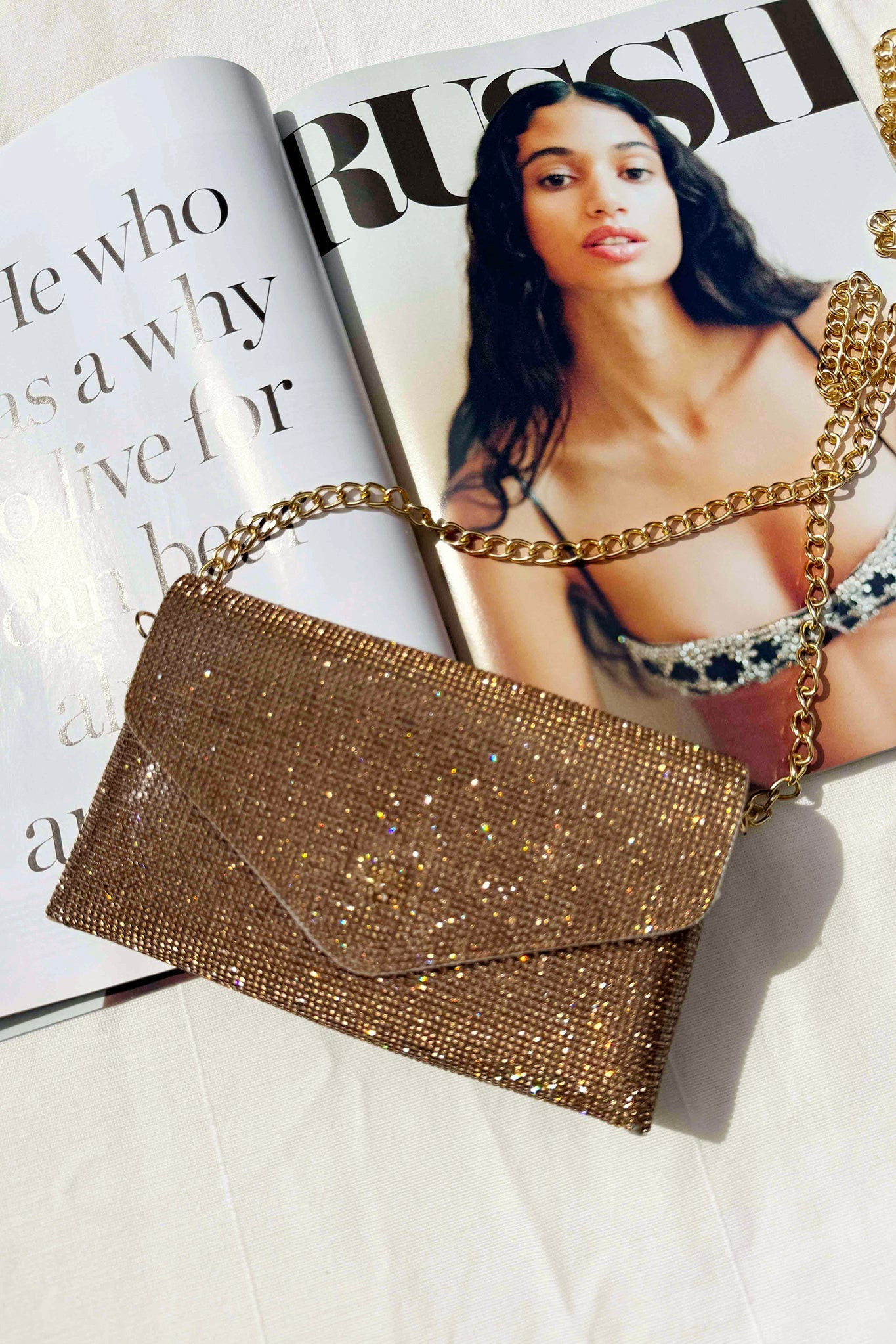Wild Wanderer Bag - Champagne | Sage and Paige AUS.