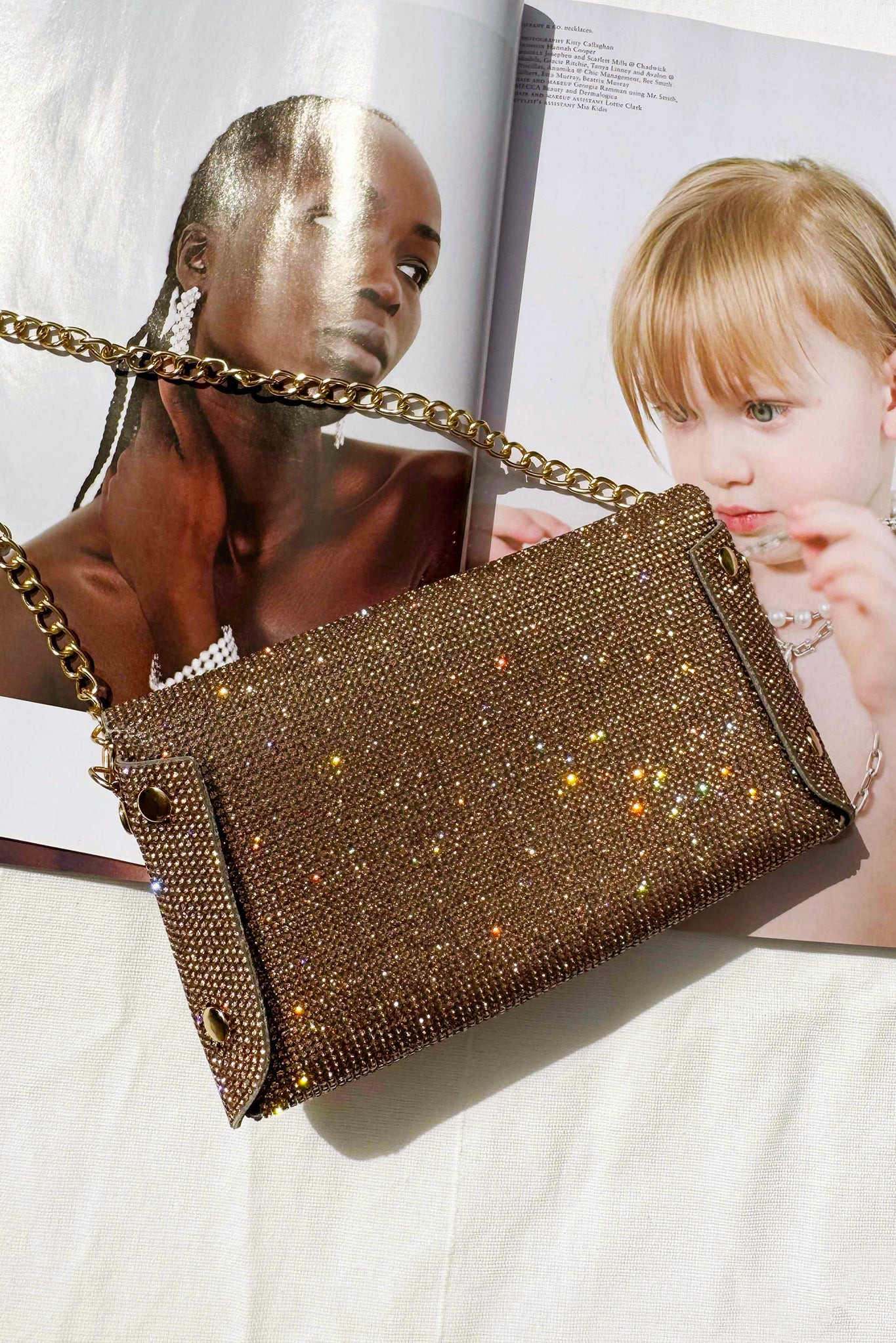 Wild Wanderer Bag - Champagne | Sage and Paige AUS.