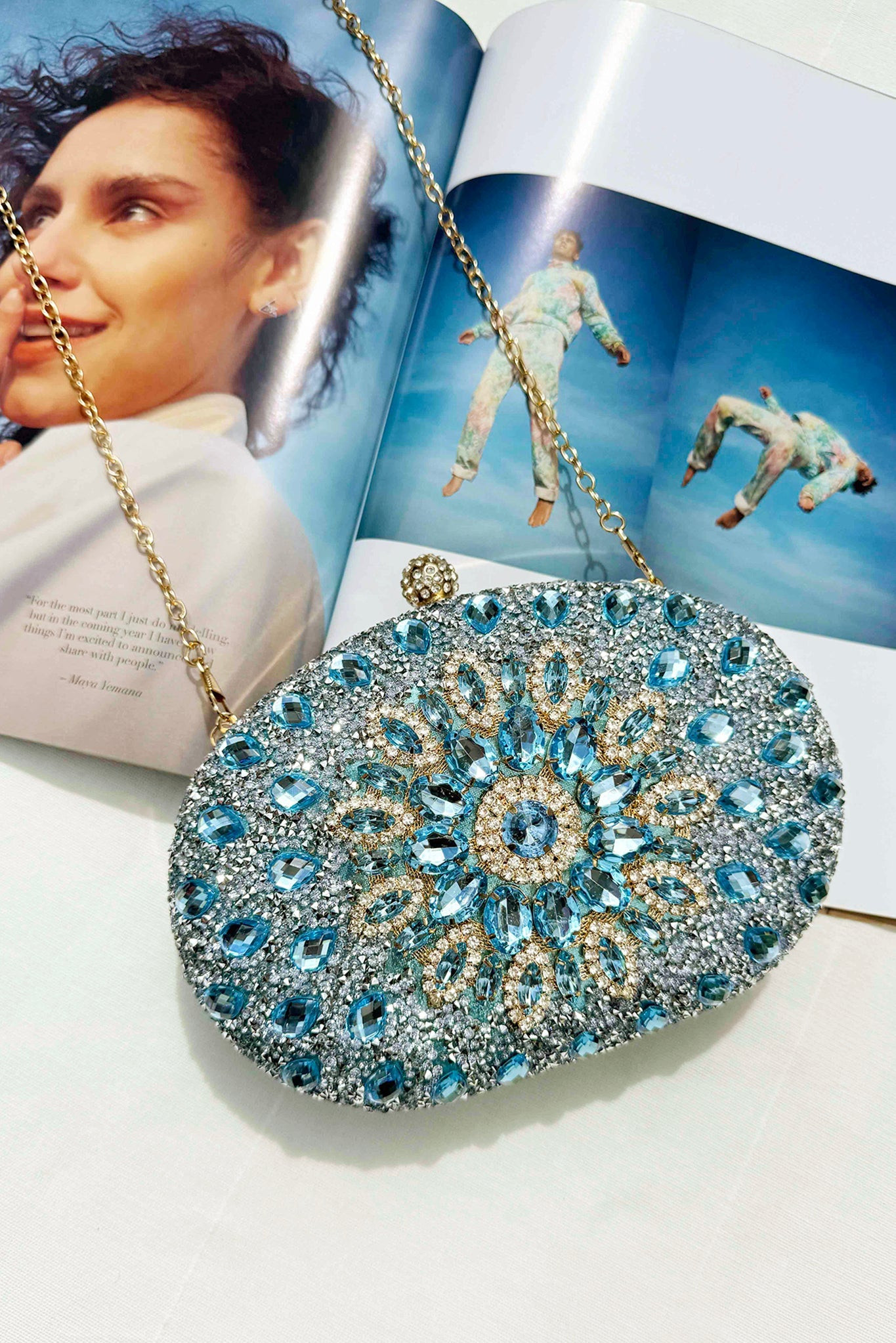 Dearly Beloved Bag - Blue | Sage and Paige AUS.