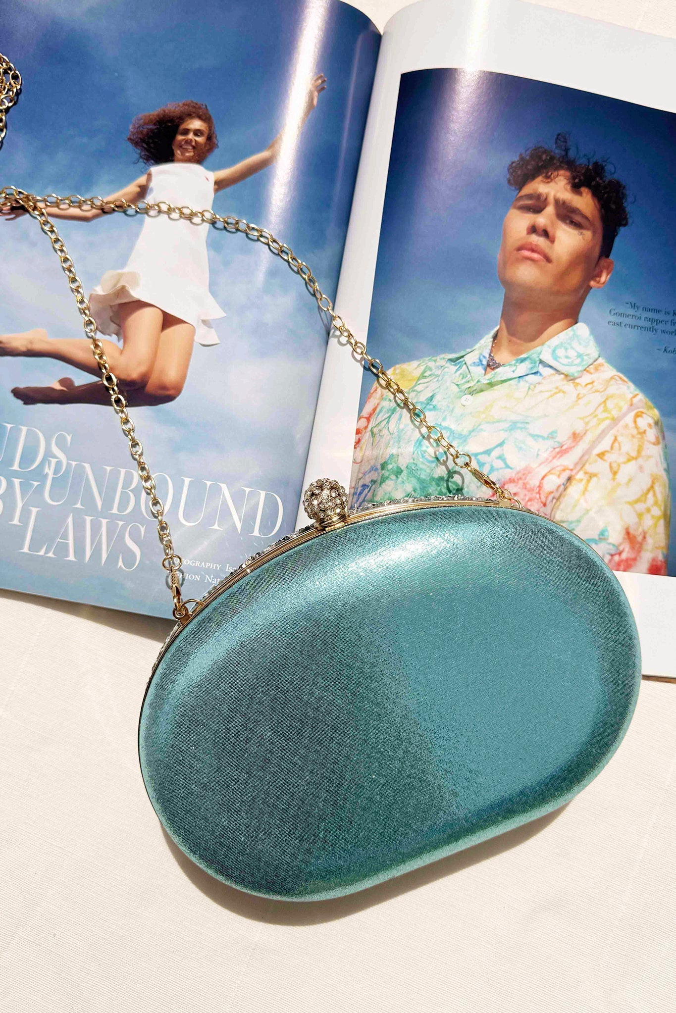 Dearly Beloved Bag - Blue | Sage and Paige AUS.