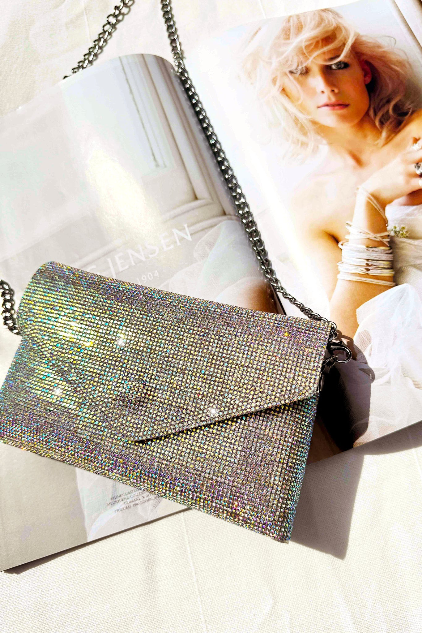 Celestial Spark Bag - Silver Multi | Sage and Paige AUS.