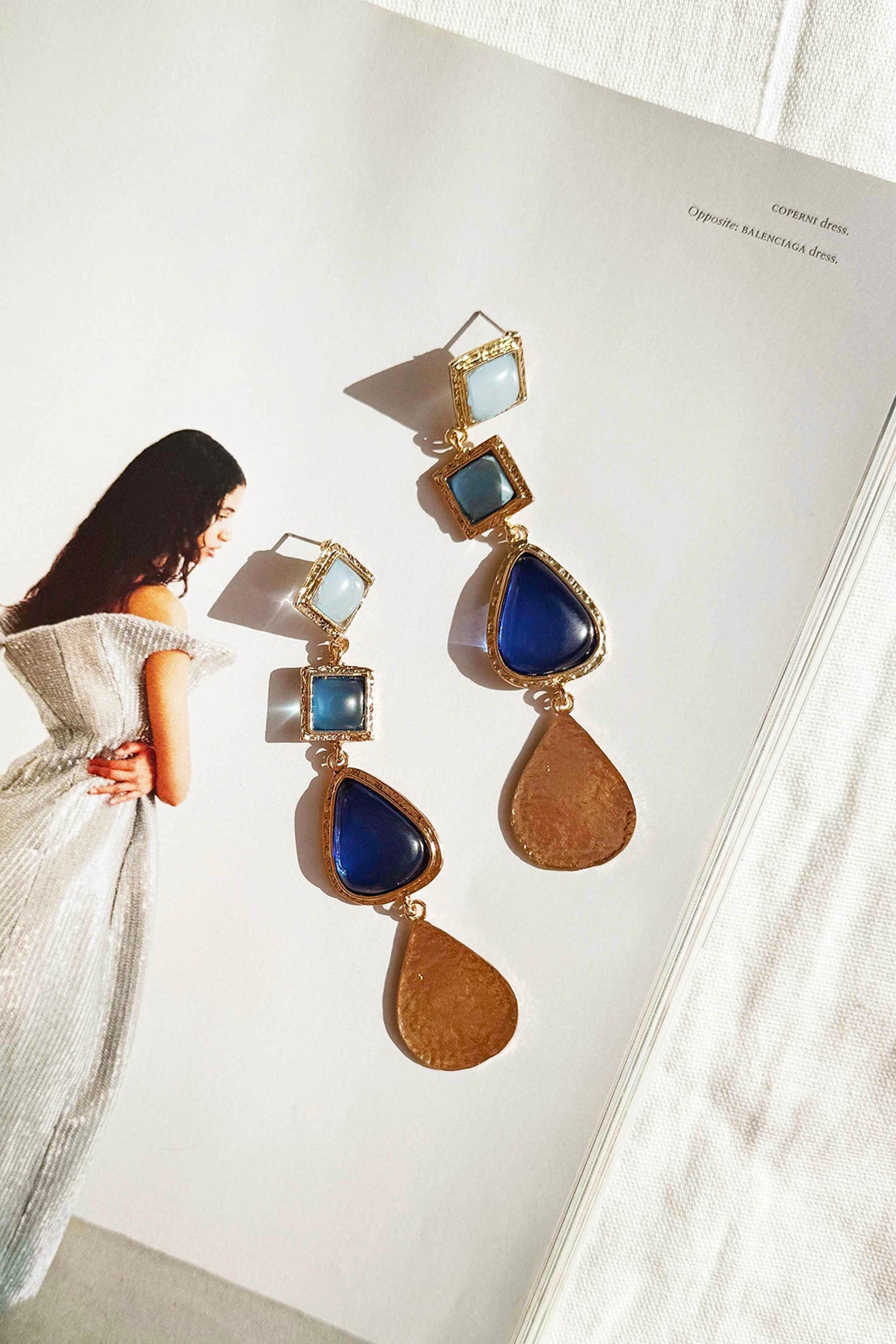 Best In Night Earrings - Blue | Sage and Paige AUS.