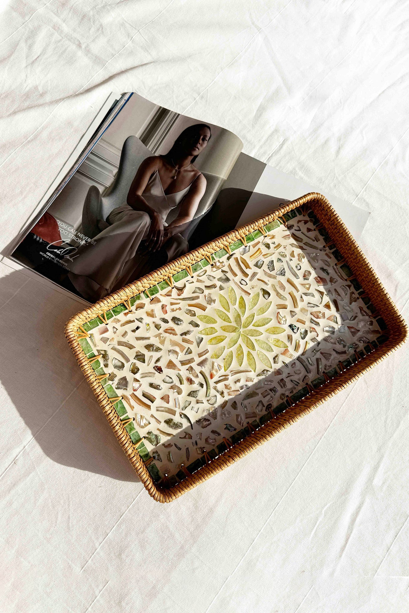 Garden Pretty Tray Set - Olive | Sage and Paige AUS.