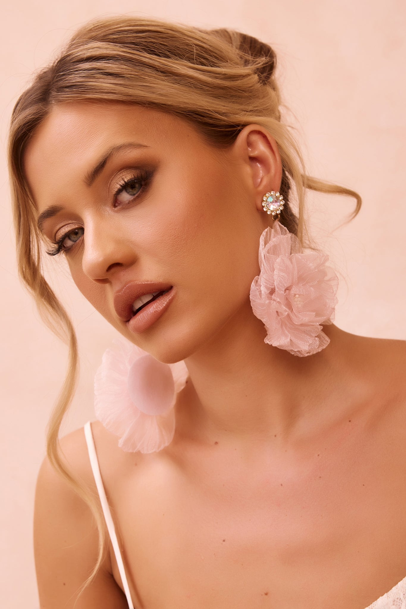 Blossom Bloomer Earrings - Pink | Sage and Paige AUS.