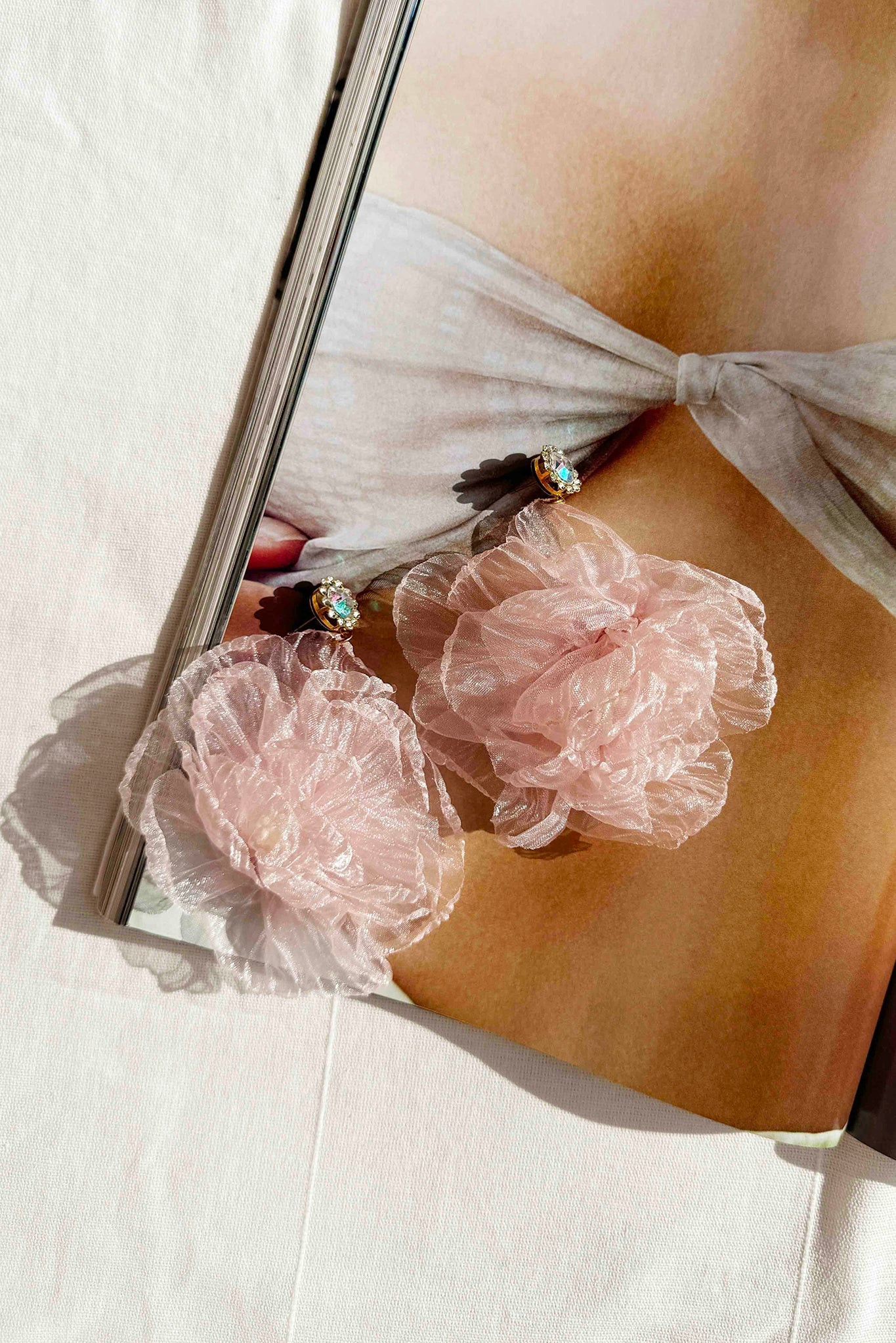 Blossom Bloomer Earrings - Pink | Sage and Paige AUS.