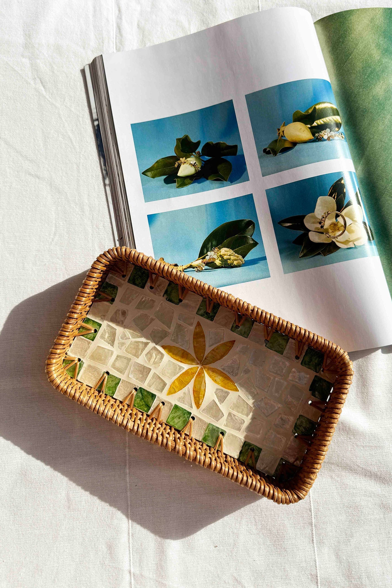 Rita Tray Set - Yellow Multi | Sage and Paige AUS.
