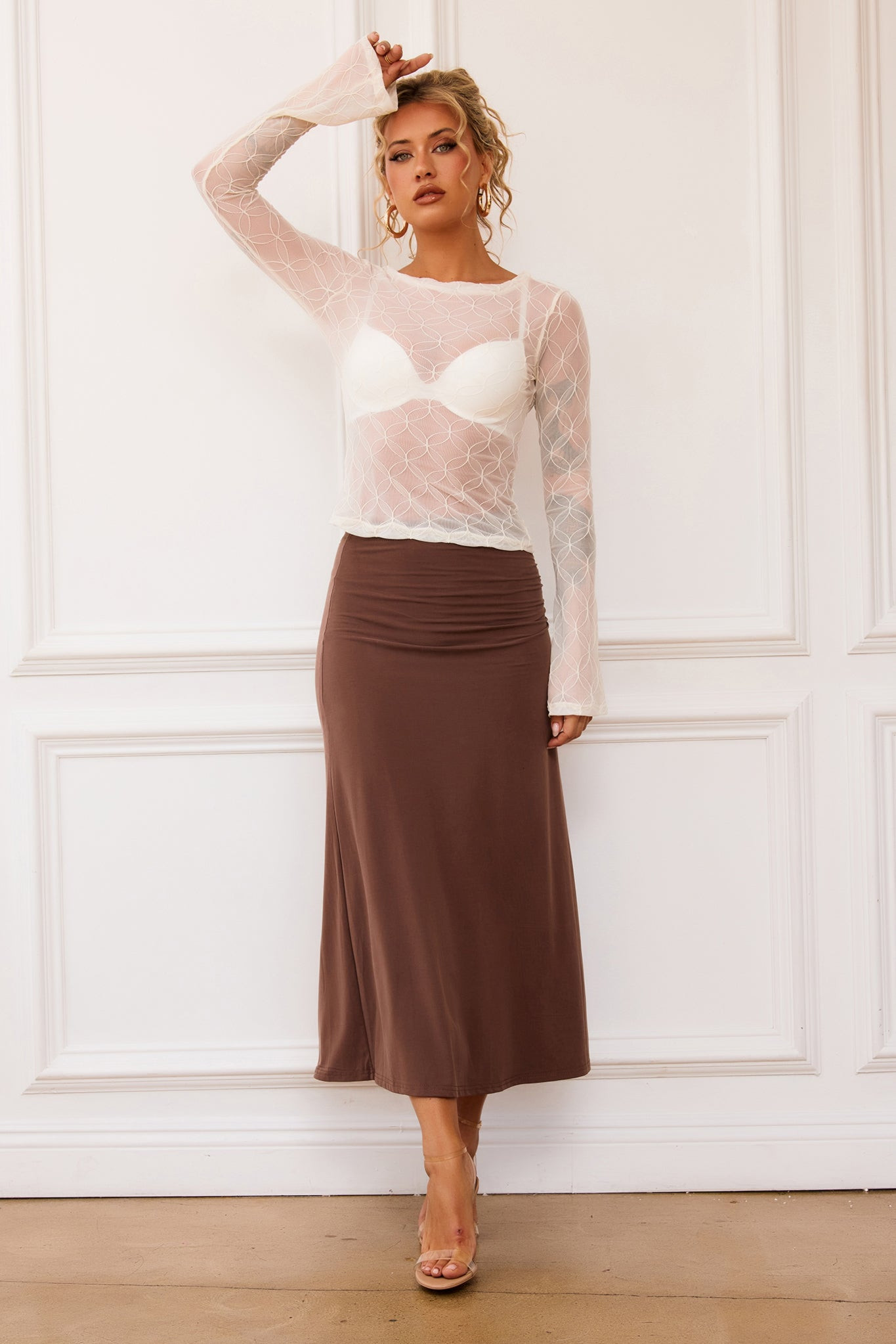 Serena Top - Cream | Sage and Paige AUS.