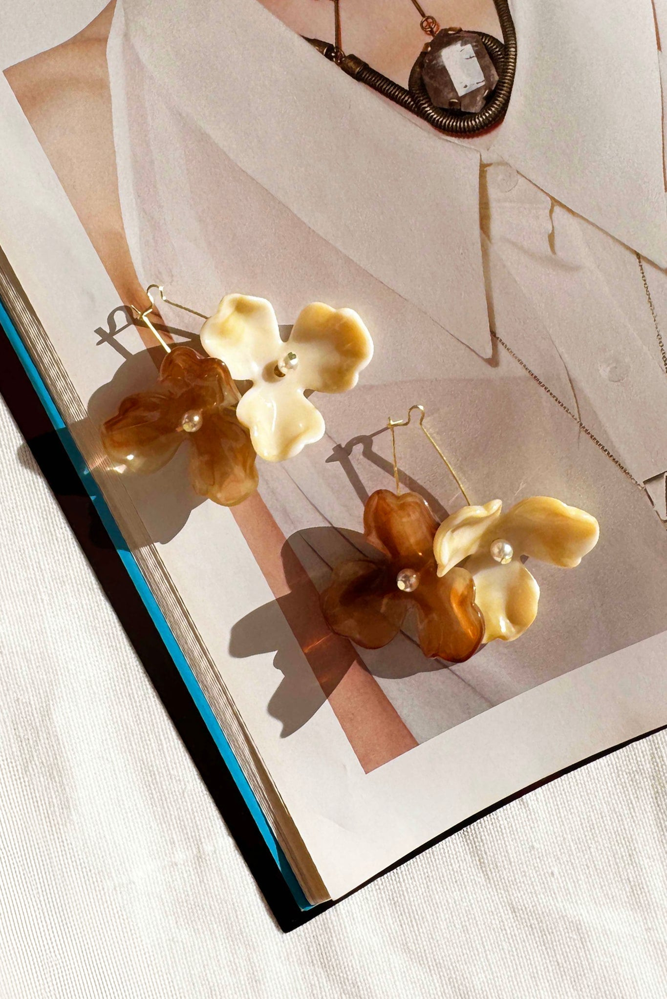 Forever Honey Earrings - Brown | Sage and Paige AUS.