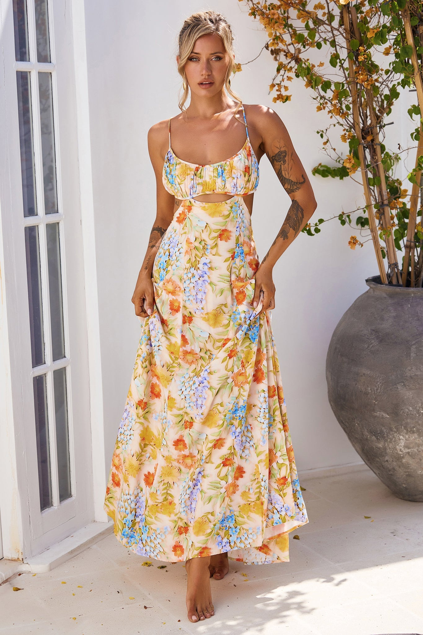 New Chic Era Maxi Dress - Multi | Sage and Paige AUS.
