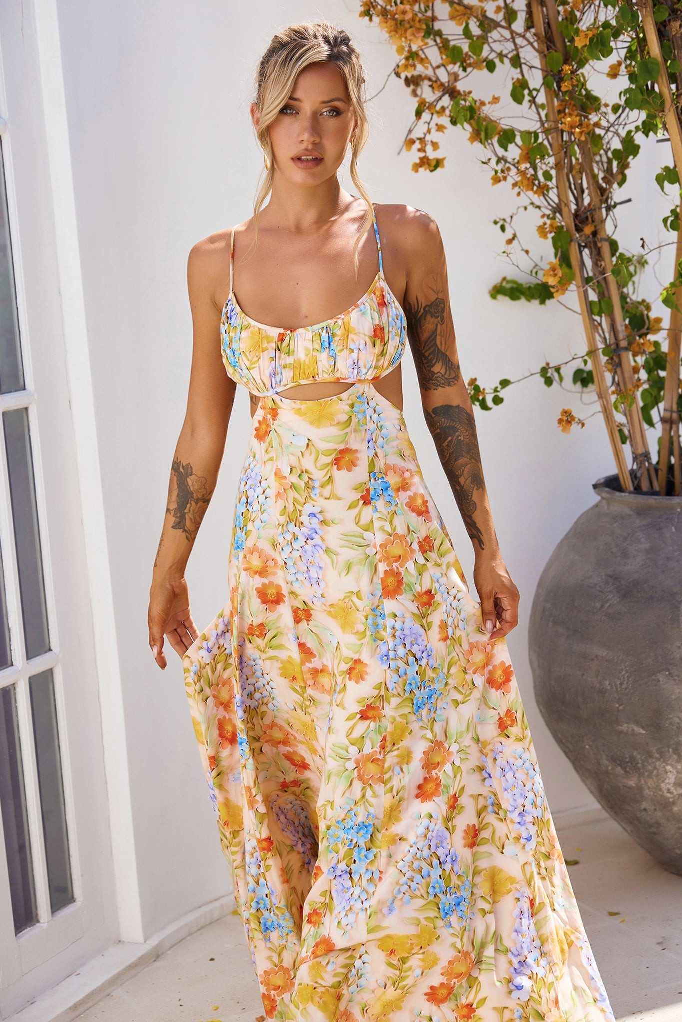 New Chic Era Maxi Dress - Multi | Sage and Paige AUS.