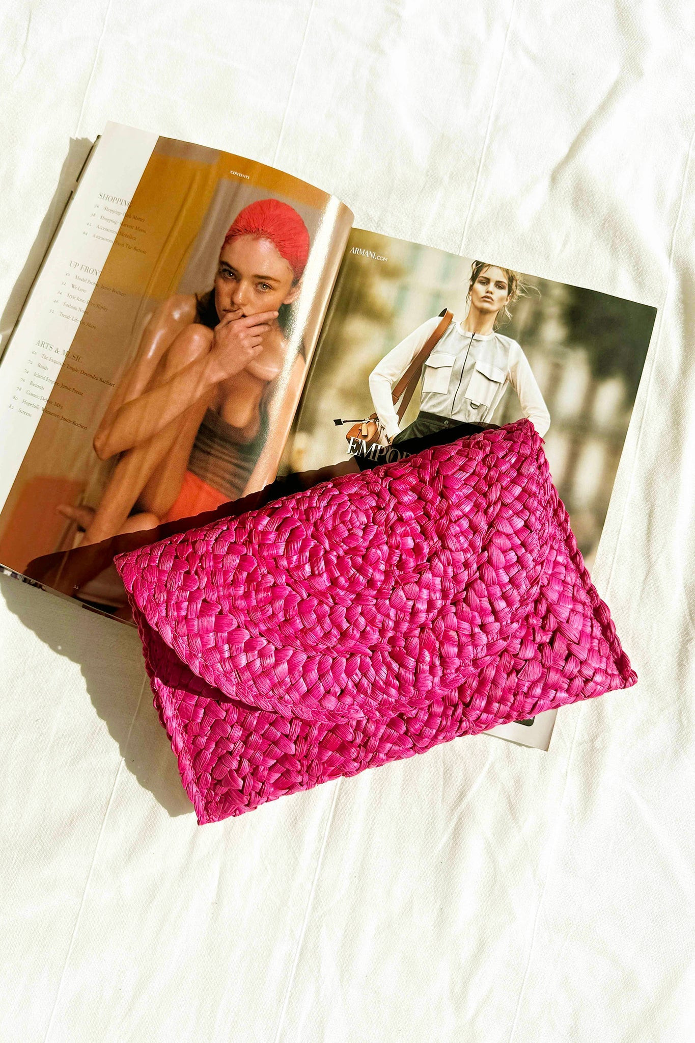 Stay Closer Clutch Bag - Hot Pink | Sage and Paige AUS.