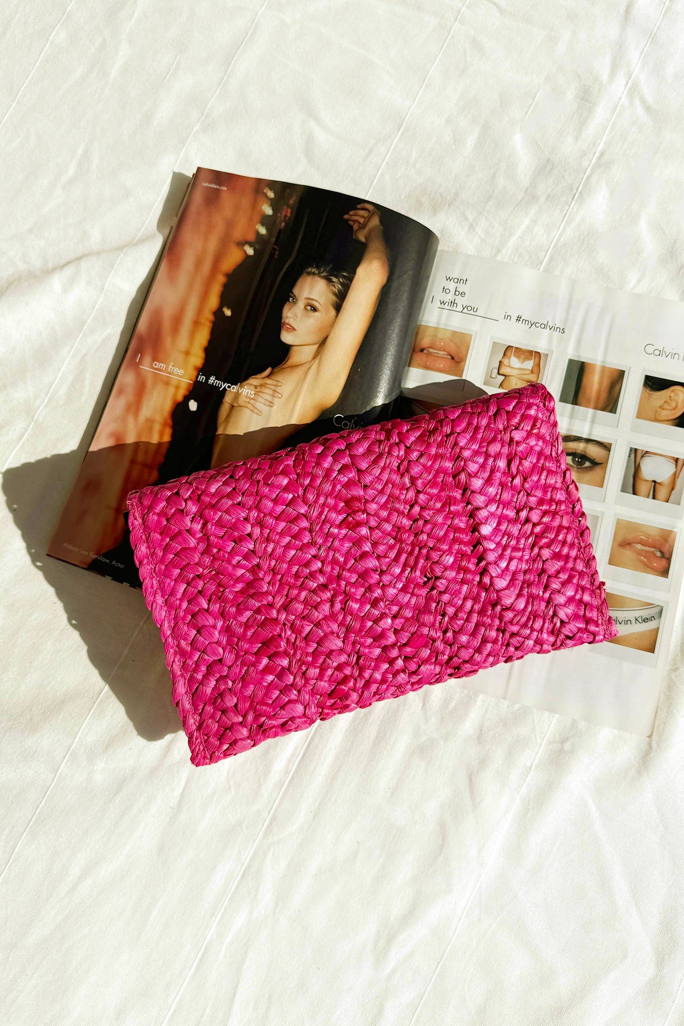 Stay Closer Clutch Bag - Hot Pink | Sage and Paige AUS.