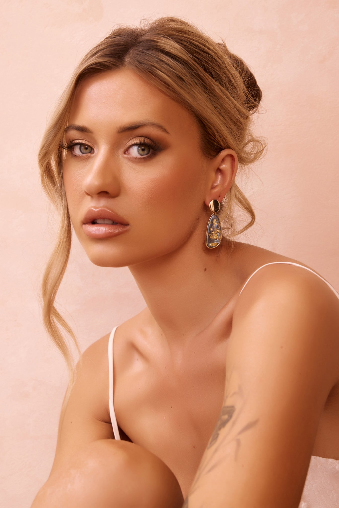 Moon Lookbook Earrings - Midnight Blue | Sage and Paige AUS.