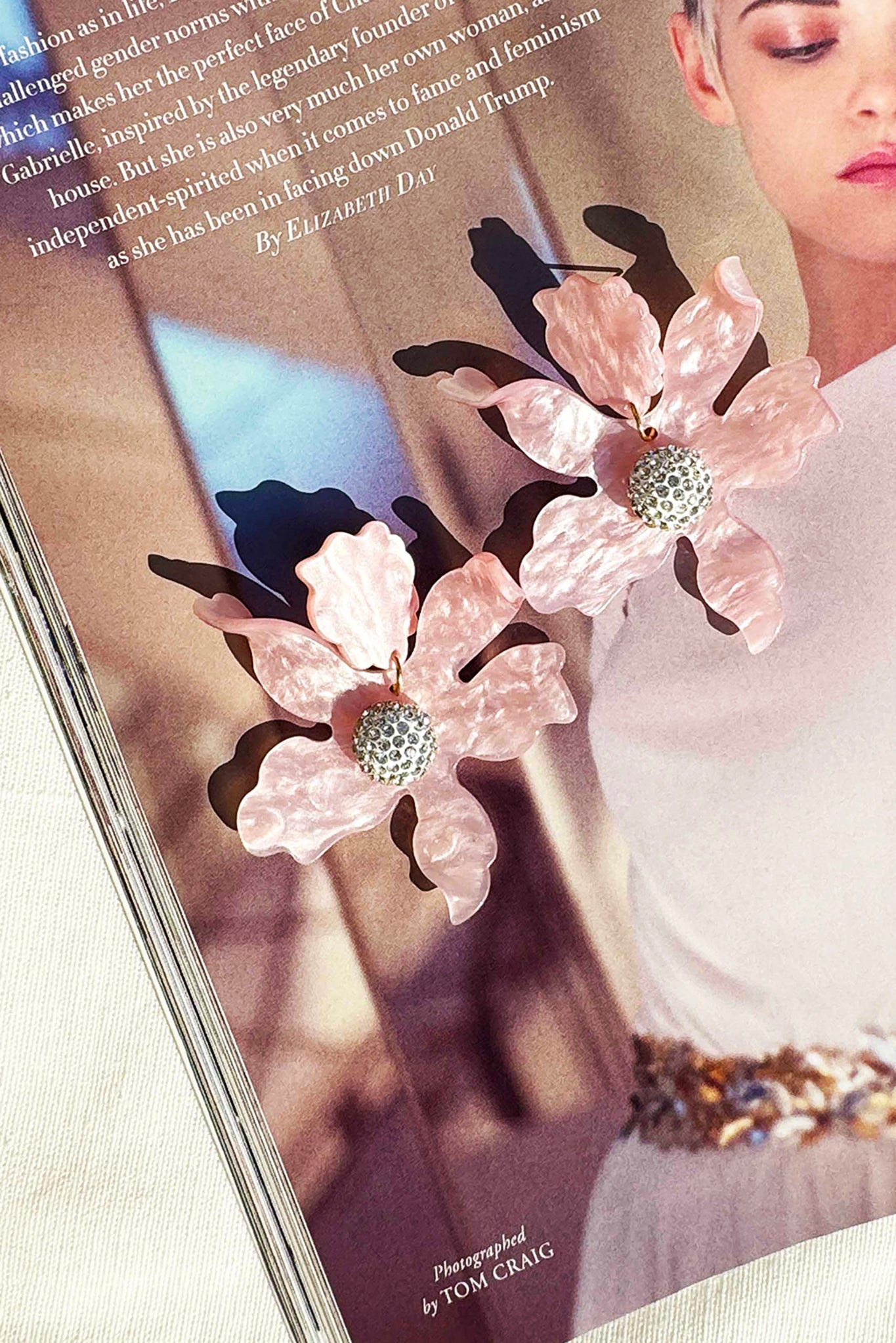 Lorena Earrings - Pink | Sage and Paige AUS.