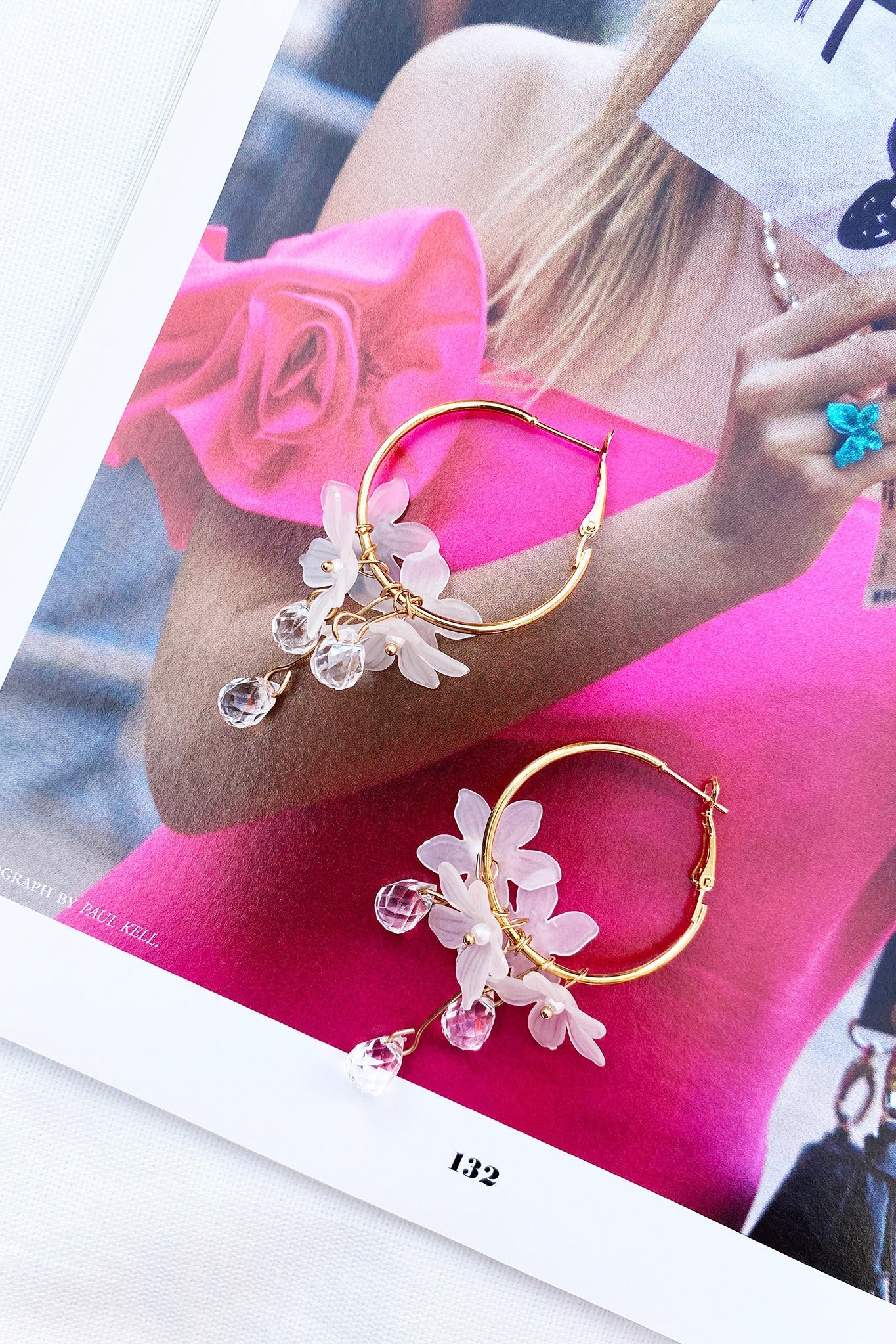 Belle Earrings - Clear | Sage and Paige AUS.