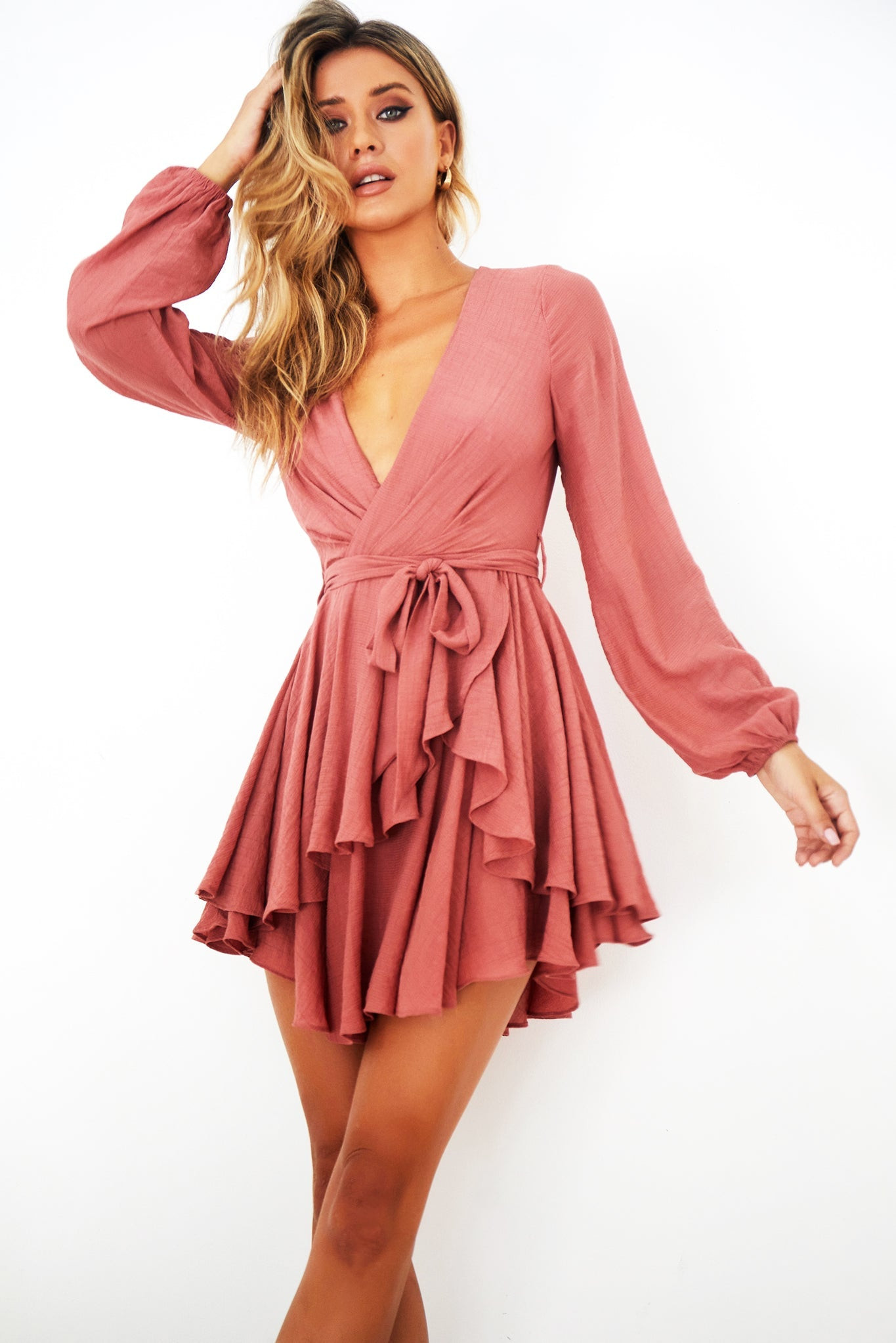 Sweet Scarlett Dress - Rose | Sage and Paige AUS.