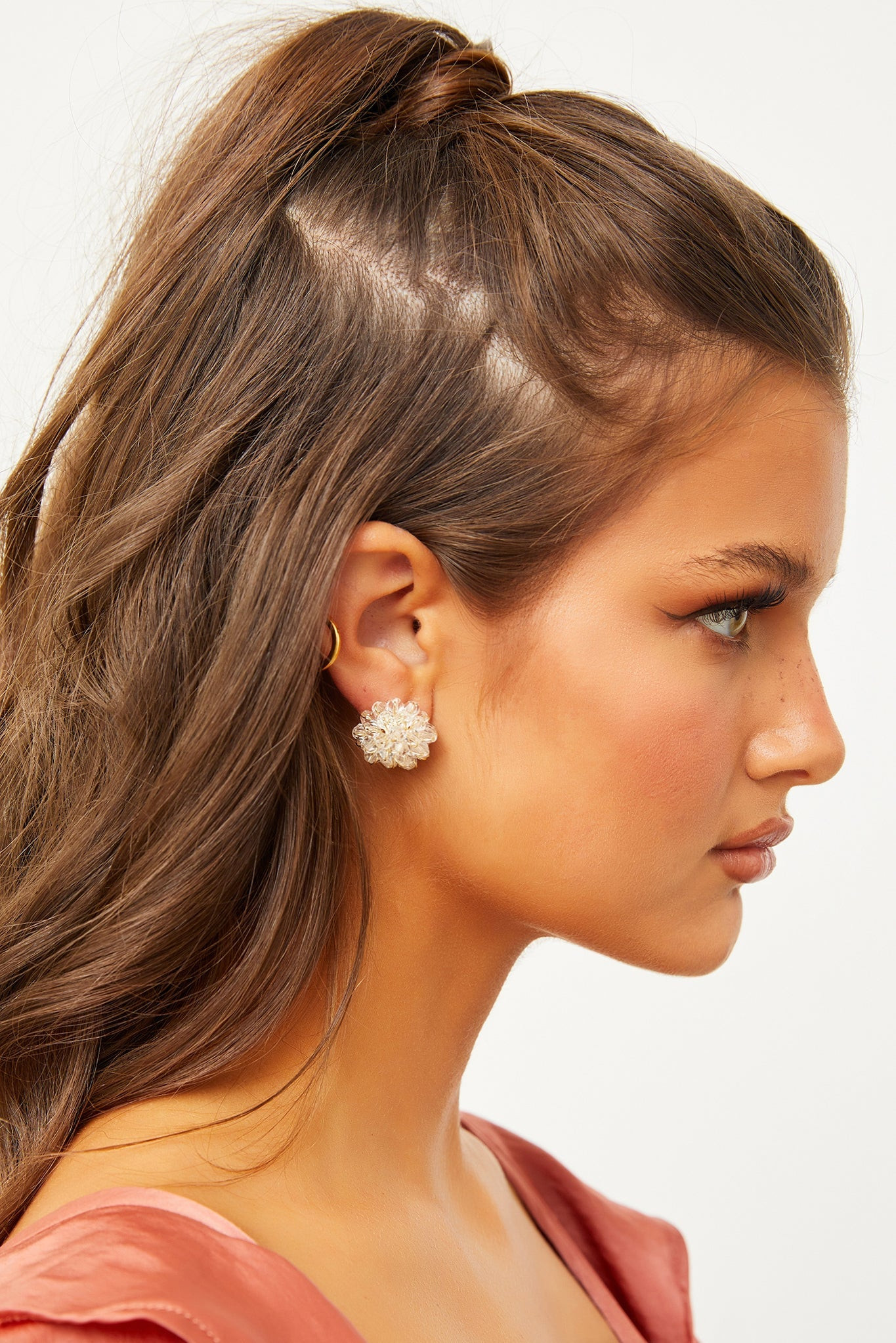 Sanctuary of Love Earrings - Clear | Sage and Paige AUS.