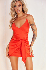 Sweetest Thing Mini Dress - Red | Sage and Paige AUS.