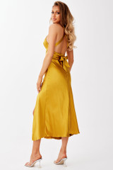 Mercedes Midi Dress - Mustard | Sage and Paige AUS. Mercedes Midi Dress - Mustard | Sage and Paige AUS.