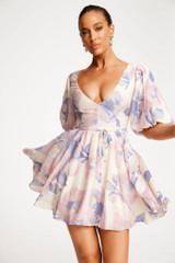 Shade Of Passion Mini Dress - Pink | Sage and Paige AUS. Shade Of Passion Mini Dress - Pink | Sage and Paige AUS.