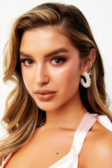 Make Believe Earrings - White Gold | Sage and Paige AUS. Make Believe Earrings - White Gold | Sage and Paige AUS.