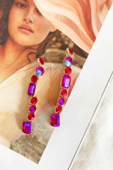 Starlight Earrings - Hot Pink | Sage and Paige AUS. Starlight Earrings - Hot Pink | Sage and Paige AUS.