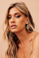 Cactus Club Earrings - Green | Sage and Paige AUS.