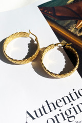 Demi Earrings - Gold | Sage and Paige AUS.