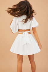 Nikki Mini Dress - White | Sage and Paige AUS. Nikki Mini Dress - White | Sage and Paige AUS.