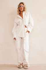 Dreamweaver Shirt - White | Sage and Paige AUS.