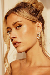 Cosmos Earrings - Gold | Sage and Paige AUS.