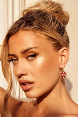 Annika Earrings - Red | Sage and Paige AUS. Annika Earrings - Red | Sage and Paige AUS.