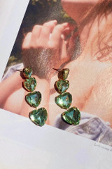 Days Of Love Earrings - Green | Sage and Paige AUS. Days Of Love Earrings - Green | Sage and Paige AUS.