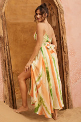 Plans For Summer Maxi Dress - Orange Multi | Sage and Paige AUS.