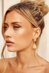 Free Addition Earrings - Beige | Sage and Paige AUS. Free Addition Earrings - Beige | Sage and Paige AUS.