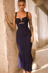 Eternal Muse Maxi Dress - Navy | Sage and Paige AUS.