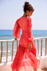 Shea Maxi Dress - Red | Sage and Paige AUS.