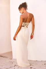 Date And Night Maxi Skirt - Beige | Sage and Paige AUS. Date And Night Maxi Skirt - Beige | Sage and Paige AUS.