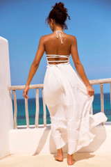 Sun Setter Maxi Dress - White | Sage and Paige AUS.