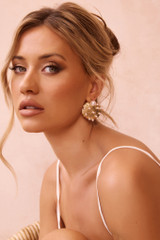Hello Gorgeous Earrings - Gold | Sage and Paige AUS.