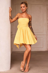 Sugar Crush Mini Dress - Yellow | Sage and Paige AUS.