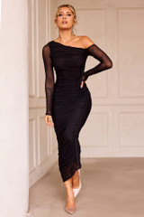 One More Serve Maxi Dress - Black | Sage and Paige AUS.