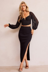 Bloom Ready Top - Black | Sage and Paige AUS.