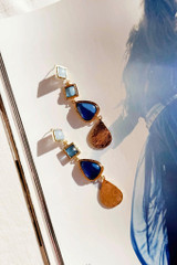 Best In Night Earrings - Blue | Sage and Paige AUS.