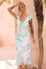 Dazzling Dreams Midi Dress - Mint | Sage and Paige AUS.