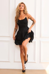 Last Moment Mini Dress - Black | Sage and Paige AUS. Last Moment Mini Dress - Black | Sage and Paige AUS.