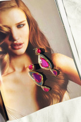 Scarlet Luxe Earrings - Pink | Sage and Paige AUS.